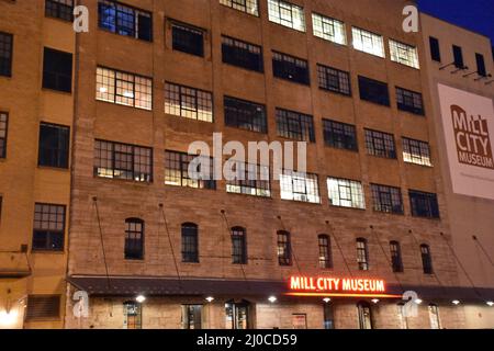 Musée de la ville de Mill à Minneapolis, Minnesota Banque D'Images