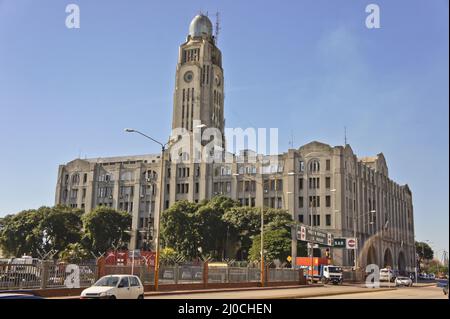 Montevideo, Uruguay, Bâtiment des douanes Banque D'Images