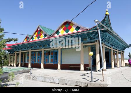 Mosquée Dungan à Karakol, Kirghizistan Banque D'Images