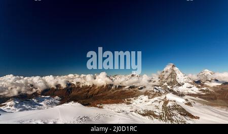 Petit Cervin - Zermatt. Banque D'Images