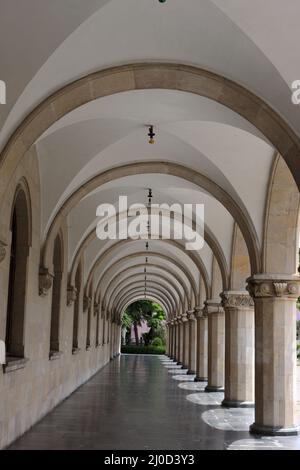 De l'extérieur du Musée de Joseph Staline à Gori, en Géorgie Banque D'Images