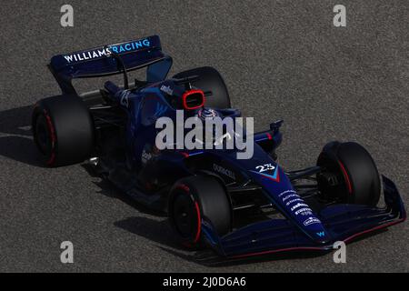 Sakhir, Bahreïn. 18th mars 2022. Alexander Albon (THA) Williams Racing FW44. 18.03.2022. Credit: XPB Images Ltd/Alay Live News Banque D'Images