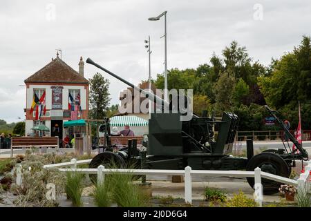 Cafe Gondree au musée Pegasus Bridge Banque D'Images