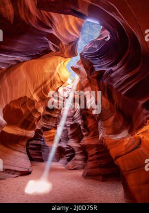 Antelope Canyon, Arizona Page Banque D'Images