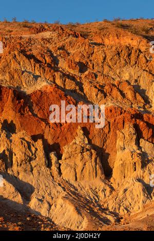 Red Rooster, parc national de Red Rock Canyon, Californie Banque D'Images