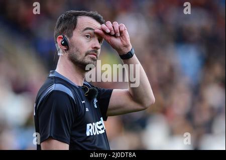 Huddersfield, Angleterre - 12th mars 2022 - Referee James Child. Rugby League Betfred Super League Round 5 Huddersfield Giants vs Castleford Tigers au stade John Smith, Huddersfield, Royaume-Uni Dean Williams Banque D'Images