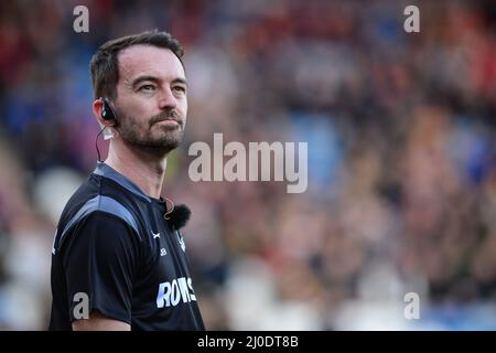 Huddersfield, Angleterre - 12th mars 2022 - Referee James Child. Rugby League Betfred Super League Round 5 Huddersfield Giants vs Castleford Tigers au stade John Smith, Huddersfield, Royaume-Uni Dean Williams Banque D'Images