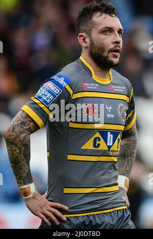 Huddersfield, Angleterre - 12th mars 2022 - Gareth O'Brien de Castleford Tigers. Rugby League Betfred Super League Round 5 Huddersfield Giants vs Castleford Tigers au stade John Smith, Huddersfield, Royaume-Uni Dean Williams Banque D'Images