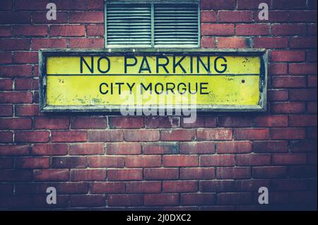 Symbole ville morgue Banque D'Images