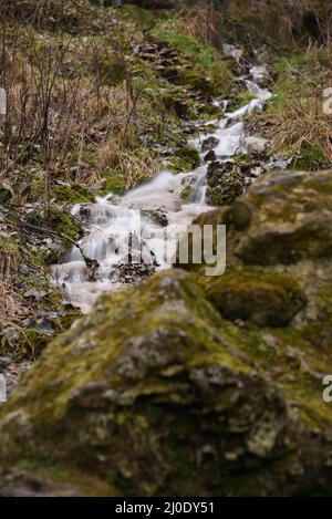 Waterstream Bad Urach Banque D'Images