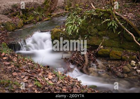 Waterstream Bad Urach Banque D'Images