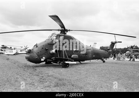 RAF Greenham Common, Air Show, Berkshire, juin 1980. Royal Navy, Westland Wessex HU5, XT449 / C. Banque D'Images