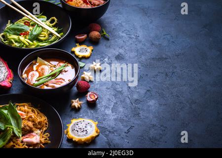 Thai Food background Banque D'Images
