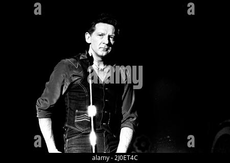 Le chanteur Jerry Lee Lewis en concert au Mayfair à Newcastle 14 février 1980 Banque D'Images