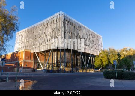 Architecture moderne sur le campus de l'Université de l'Arizona Banque D'Images