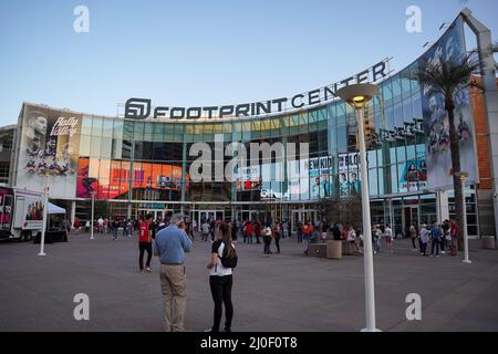 Phoenix, États-Unis. 18th mars 2022. Vue générale à l'extérieur du Footprint Center pendant le match de la National Basketball Association entre les Chicago Bulls et les Phoenix Suns au Footprint Center de Phoenix, Arizona. Edwin Rodriguez/SPP crédit: SPP Sport presse photo. /Alamy Live News Banque D'Images