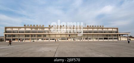 Nicosie a abandonné le bâtiment de l'aéroport de Chypre Banque D'Images