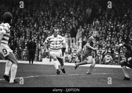 Celtic 3-0 Dundee, match de première ligue écossais au Celtic Park, samedi 13th octobre 1979. Banque D'Images