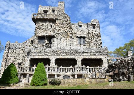 Gillette Castle State Park à East Haddam, Connecticut Banque D'Images