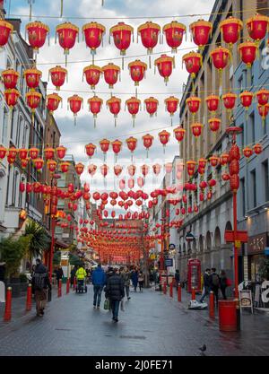 China Town, Londres Banque D'Images