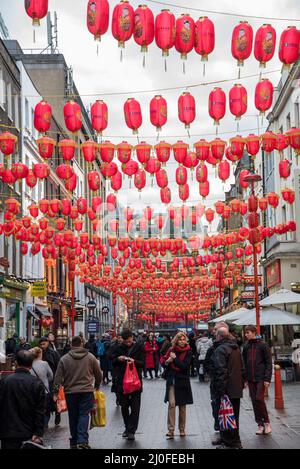 China Town, Londres Banque D'Images