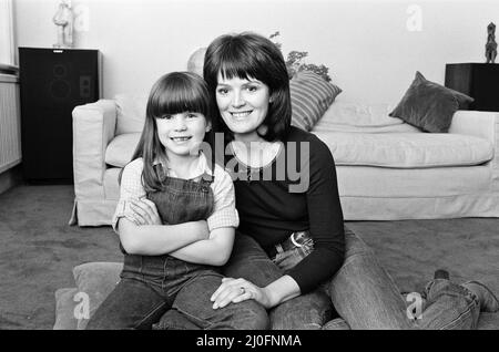 L'actrice Judy Loe avec sa fille Katie Beckinsale. 5th octobre 1979. Banque D'Images