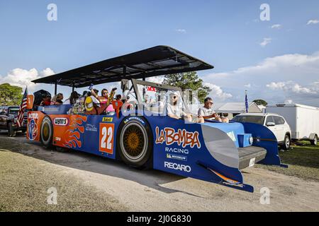 Sebring, États-Unis. 18th mars 2022. Ambiance pendant les 1000 miles de Sebring, 1st tour du Championnat du monde d'endurance 2022 de la FIA sur le circuit international de Sebring du 16 au 18 mars, à Sebring, Floride, États-Unis d'Amérique - photo: François Flamand/DPPI/LiveMedia crédit: Independent photo Agency/Alay Live News Banque D'Images