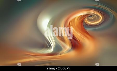 Tourbillon multicolore de lignes Banque D'Images