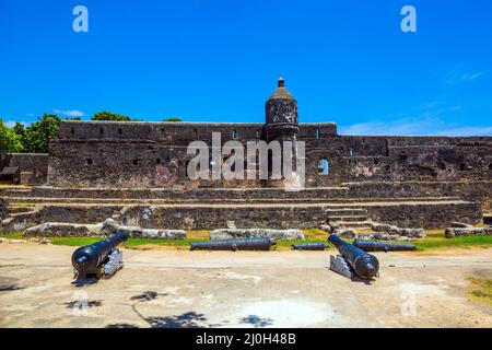 Bastion et trous dans les murs Banque D'Images