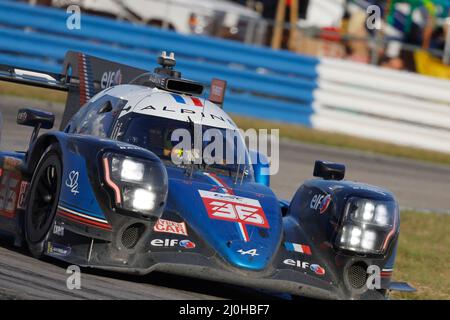 Sebring, États-Unis. 18th mars 2022. , Pendant les 1000 miles de Sebring, 1st tour du Championnat du monde d'endurance 2022 de la FIA sur le circuit international de Sebring du 16 au 18 mars, à Sebring, Floride, Etats-Unis d'Amérique - photo Frederic le Floch / DPPI crédit: DPPI Media/Alay Live News Banque D'Images