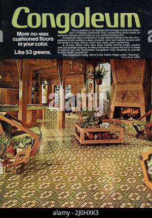 Vintage novembre 1976 'Ladies' Home Journal' Magazine publicité, Etats-Unis Banque D'Images