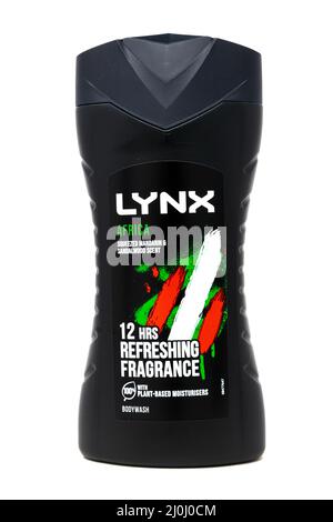 Lynx nettoyant pour le corps Afrique Banque D'Images