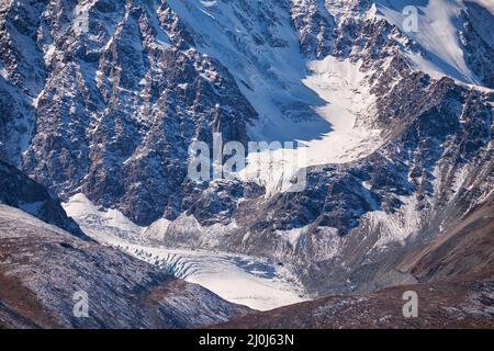 Chaîne de montagnes du nord du Chui. Altaï, Sibérie, Russie Banque D'Images
