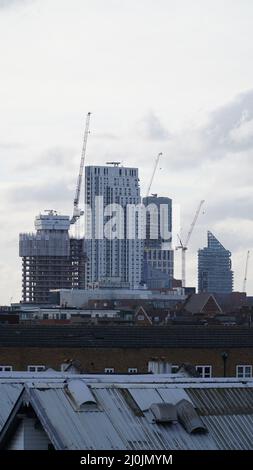 Ville de Londres, Royaume-Uni CityScape Banque D'Images