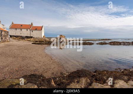 PITTENWEEM, IFOP, ÉCOSSE - AOÛT 13 : vue de Pittenweem à Fife, Écosse, le 13 août 2010 Banque D'Images