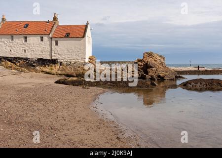 PITTENWEEM, IFOP, ÉCOSSE - AOÛT 13 : vue de Pittenweem à Fife, Écosse, le 13 août 2010 Banque D'Images