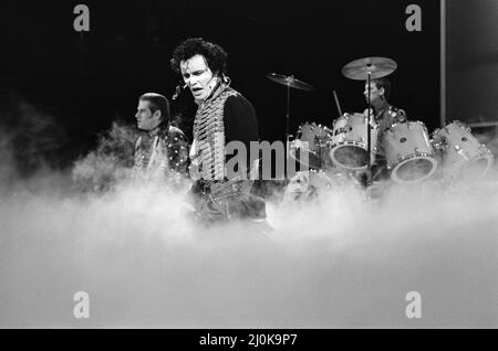 Adam et les Ants se sont produits aux prix British Rock and Pop. 24th février 1981. Banque D'Images