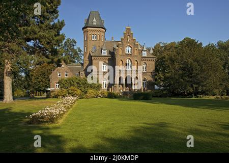 Marienburg, Monheim am Rhein, Bergisches pays, Rhénanie-du-Nord-Westphalie, Allemagne,Europe Banque D'Images