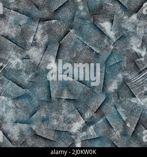 Motif de surface sans couture abstrait bleu marine et blanc sans couture pour l'impression Banque D'Images