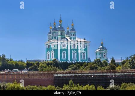 Cathédrale de Dormition à Smolensk, Russie Banque D'Images