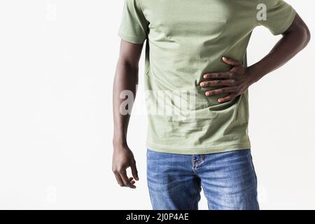 Homme avec des problèmes médicaux . Haute qualité et résolution magnifique concept de photo Banque D'Images