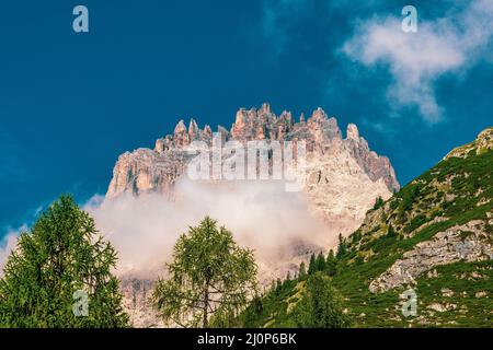 Vue panoramique sur les Dolomites Banque D'Images