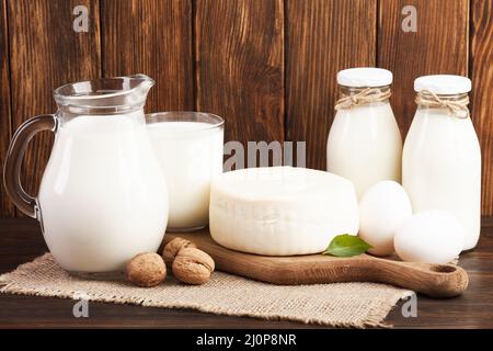 Lait nutritif à base de petit déjeuner . Haute qualité et résolution magnifique concept de photo Banque D'Images