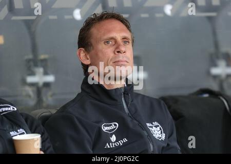 Brett Hodgson entraîneur en chef de Hull FC pendant le match à Hull, Royaume-Uni le 3/20/2022. (Photo de James Heaton/News Images/Sipa USA) Banque D'Images