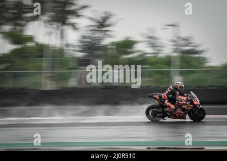 Lombok, Indonésie. 20th mars 2022. Courses du Grand Prix MotoGP d'Indonésie au circuit Pertamina Mandalika, Indonésie, 20 mars 2022 en photo: Carreras del Gran Premio de Indonesia en el Pertamina Mandalika circuit, Indonésie 20 de Marzo de 2022 POOL/ MotoGP.com/Cordon les images de presse seront à usage éditorial exclusif. Crédit obligatoire: © motogp.com crédit: CORMON PRESSE/Alay Live News Banque D'Images