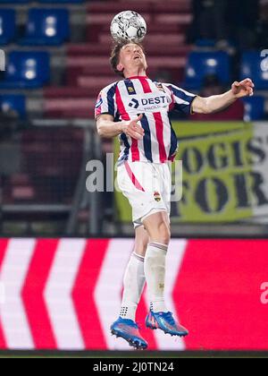 TILBURG, PAYS-BAS - MARS 20: Wessel Dammers of Willem II pendant le match néerlandais Eredivisie entre Willem II et AZ Alkmaar au Koning Willem II Stadion le 20 mars 2022 à Tilburg, pays-Bas (photo par Geert van Erven/Orange Pictures) Banque D'Images