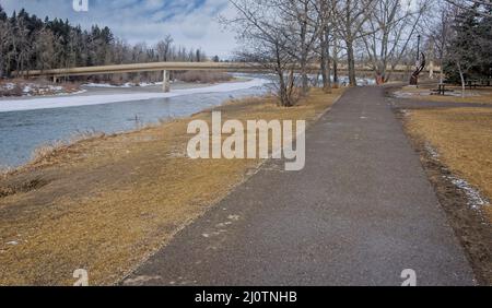 Edworthy Park Calgary Alberta Banque D'Images