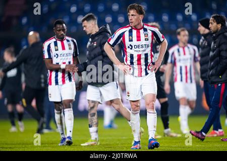 TILBURG, PAYS-BAS - MARS 20: Wessel Dammers of Willem II pendant le match néerlandais Eredivisie entre Willem II et AZ Alkmaar au Koning Willem II Stadion le 20 mars 2022 à Tilburg, pays-Bas (photo par Geert van Erven/Orange Pictures) Banque D'Images