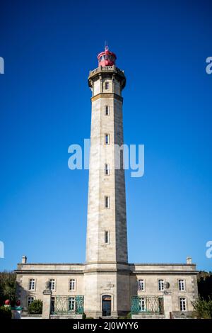 Phare de baleines - Phare des baleines - sur l'île de Re Banque D'Images