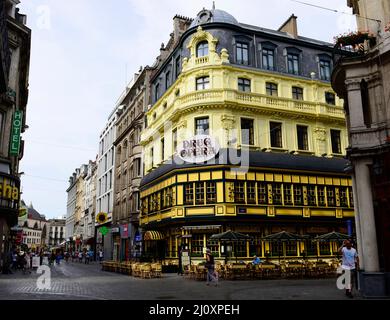 Le restaurant Drug Opera de la rue Grétry à Bruxelles, Belgique Banque D'Images